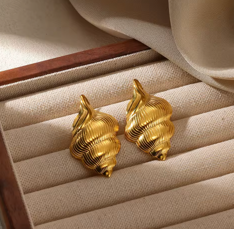 Boucles Coquillage