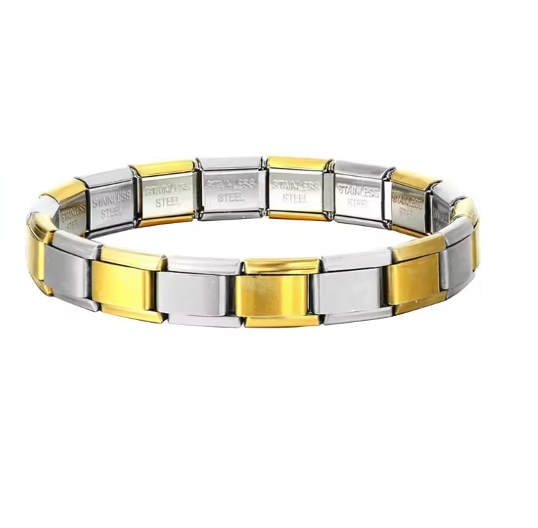 Bracelet Italien Bicolore