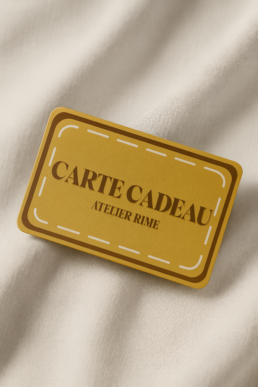 Carte Cadeau Atelier Rime