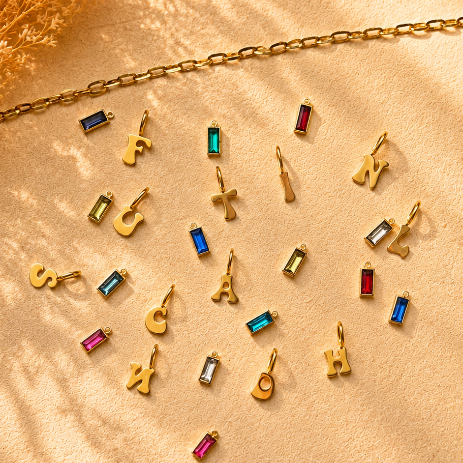 Collier personnalisable charms- Initiale