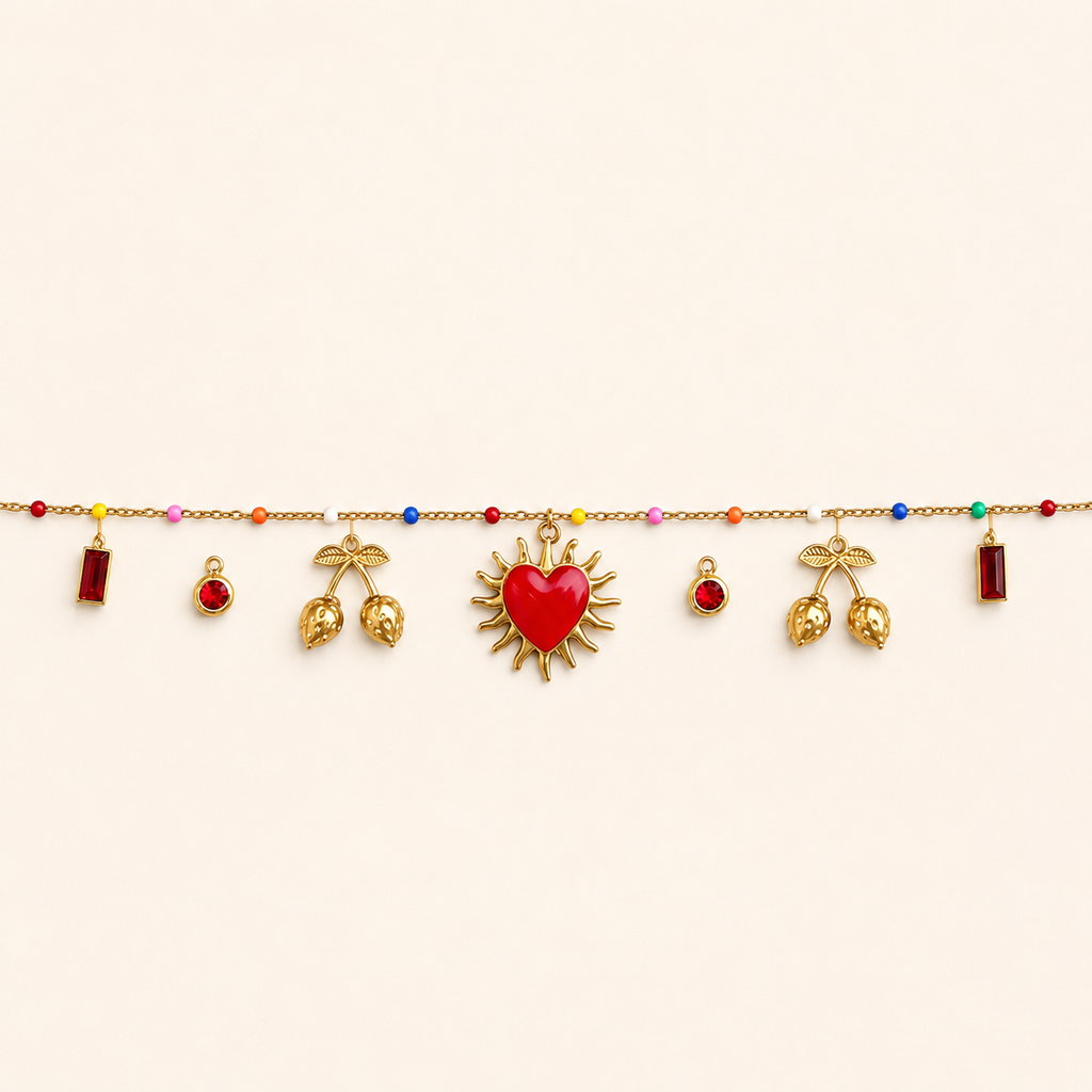 Créez votre histoire – Collier à charms personnalisable