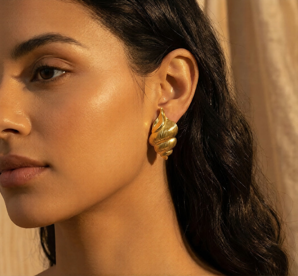 Boucles Coquillage