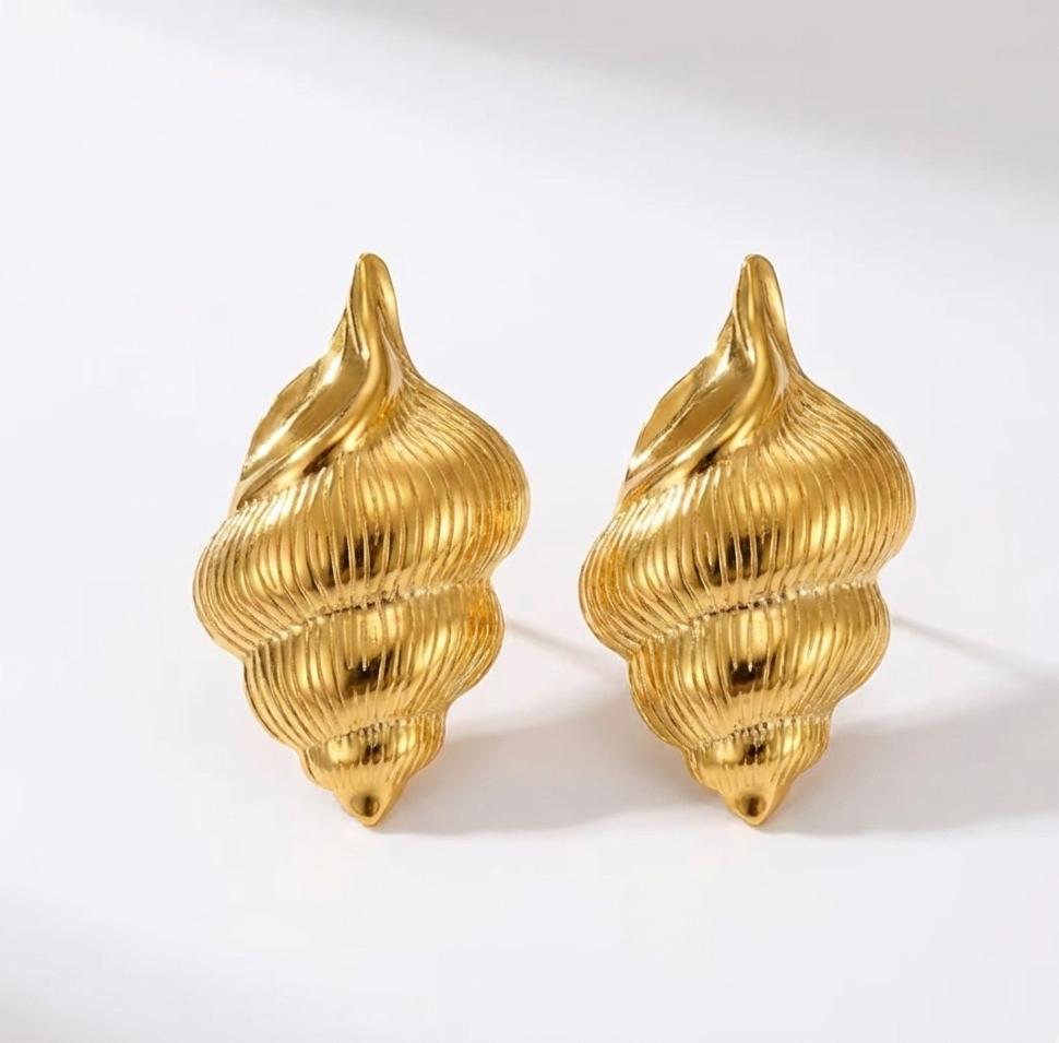 Boucles Coquillage