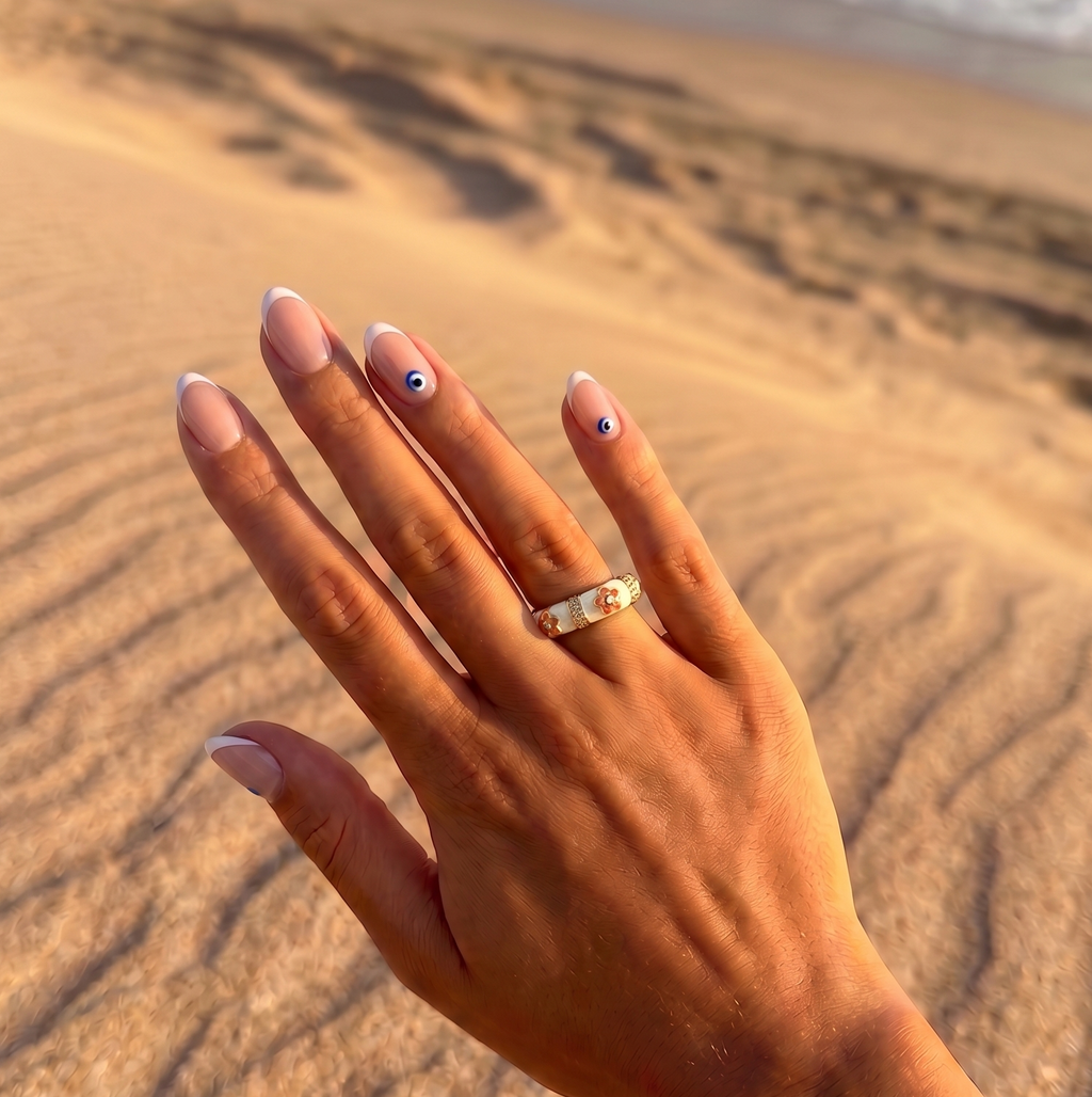 Bague Esther Crème