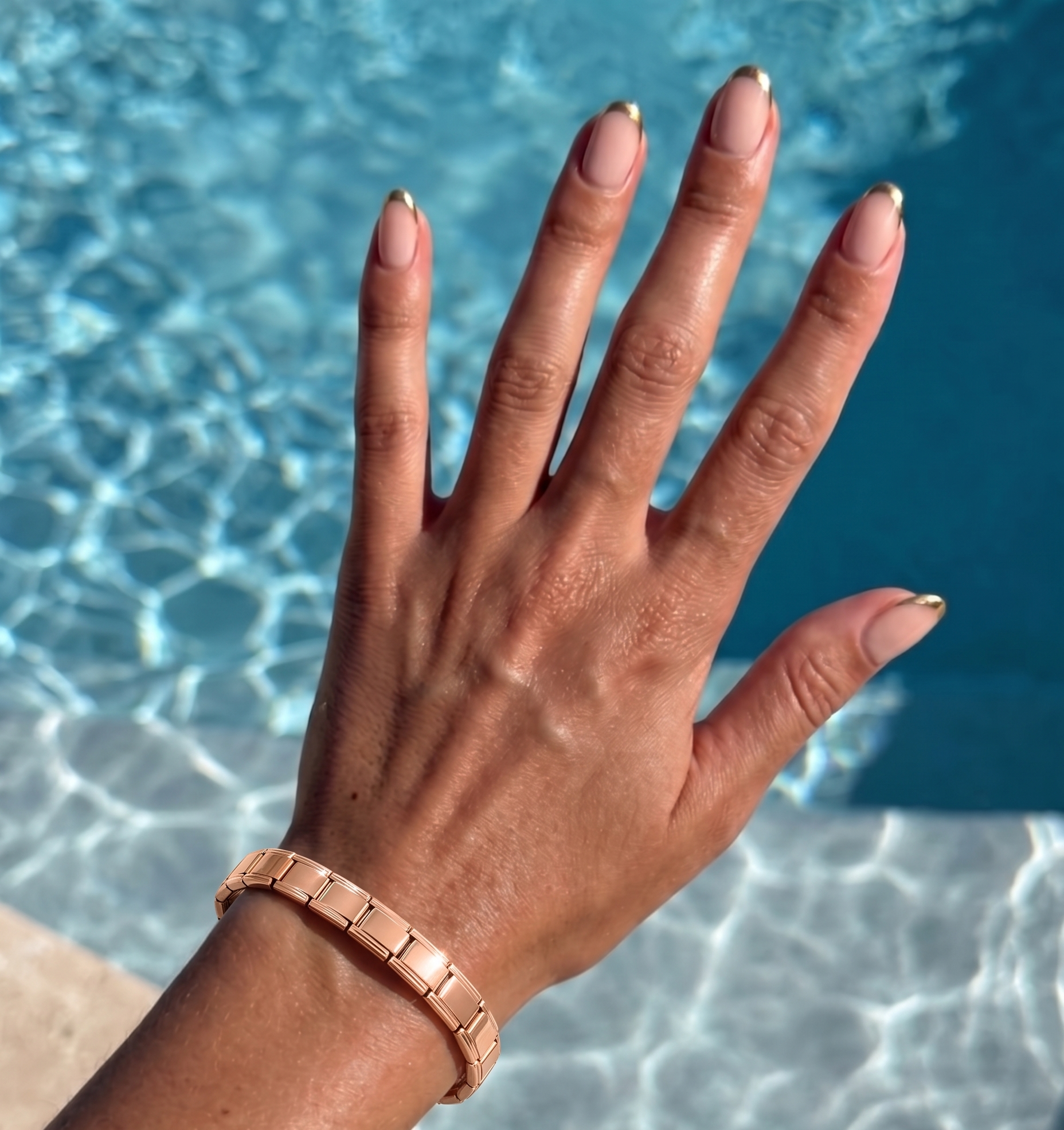 Bracelet italien Rose