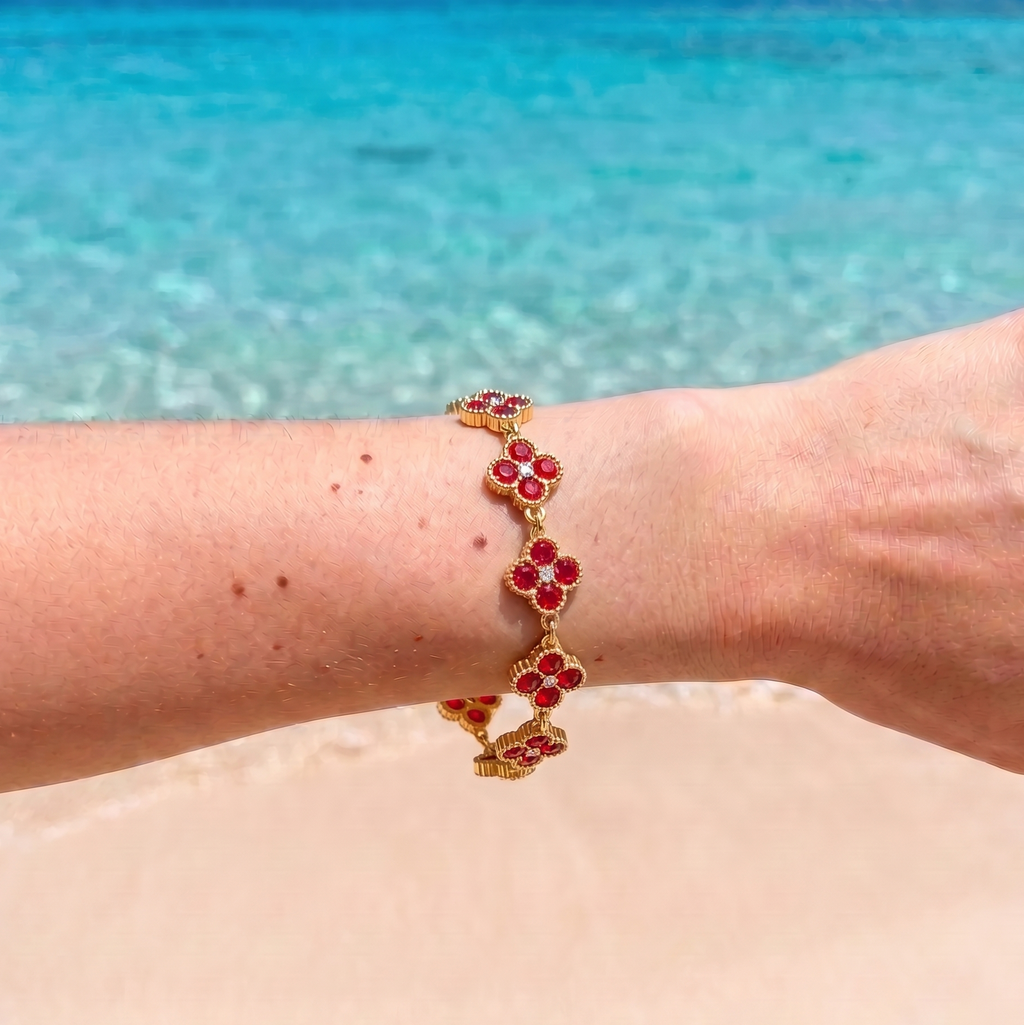 Bracelet Amalfi Rubis