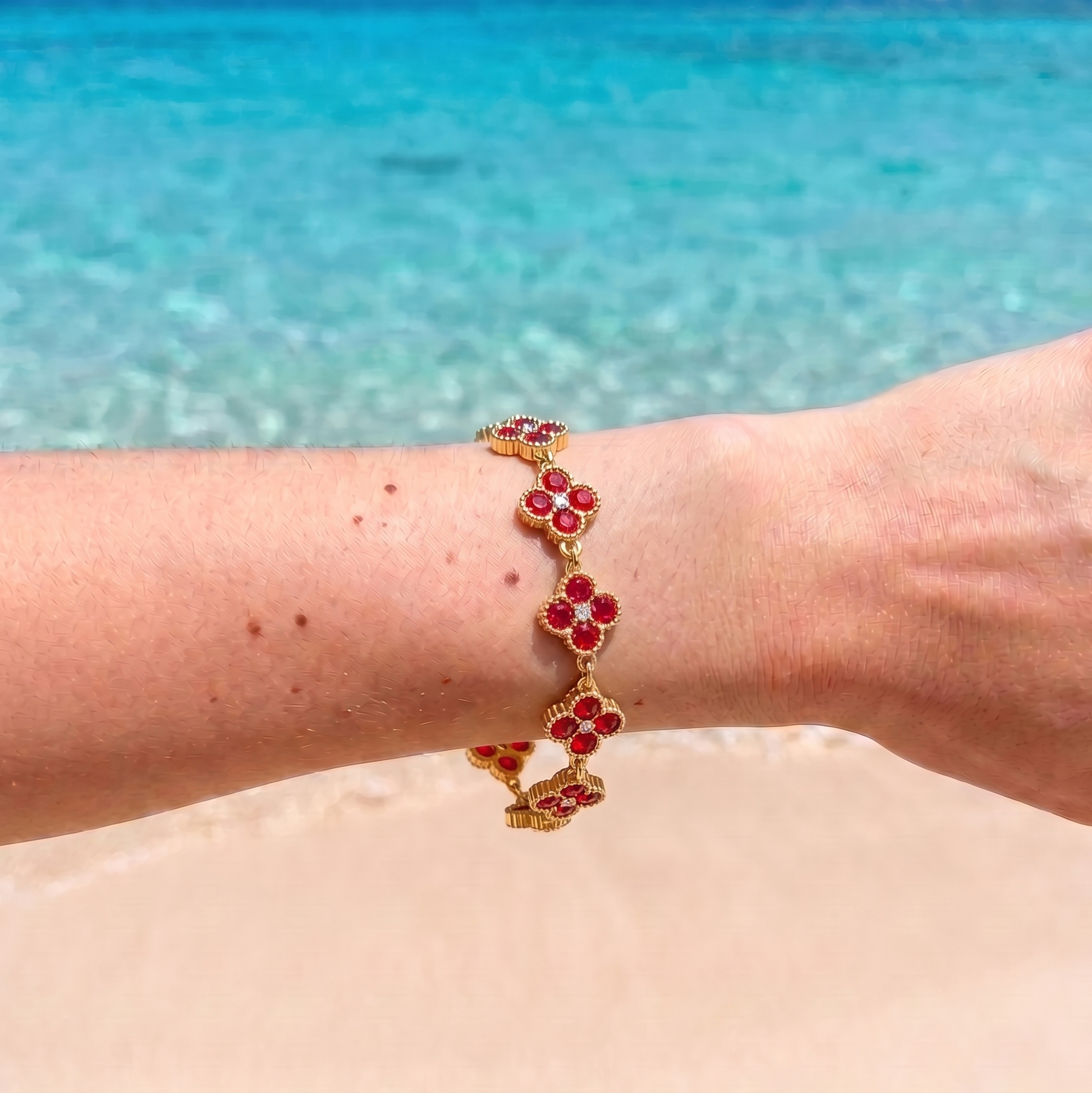 Bracelet Amalfi Rubis
