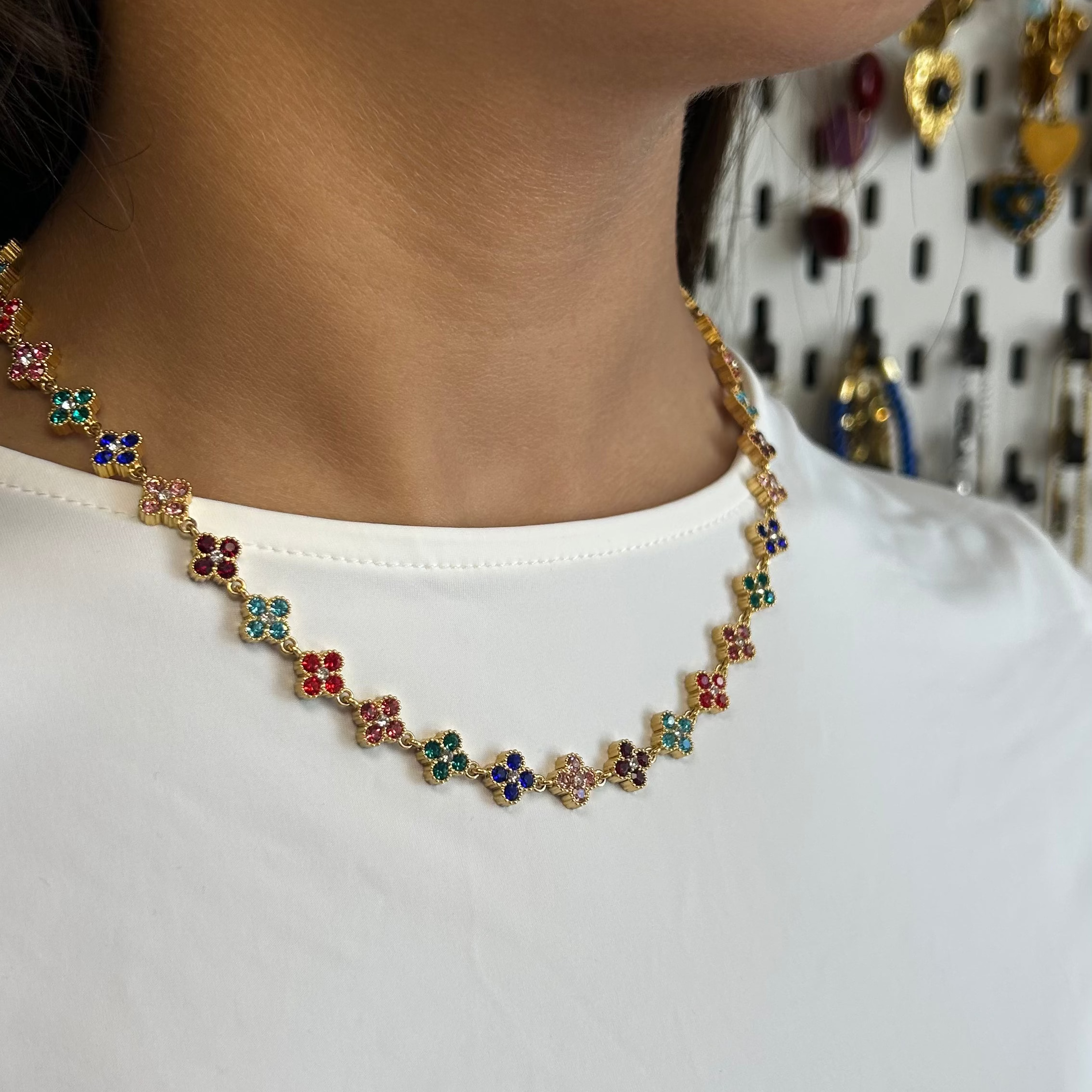 Collier Amalfi Multicolore