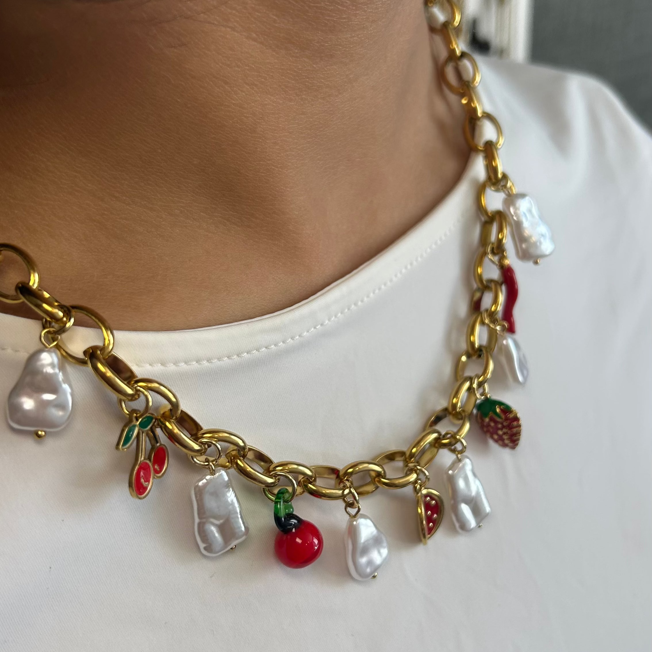 Collier Framboise