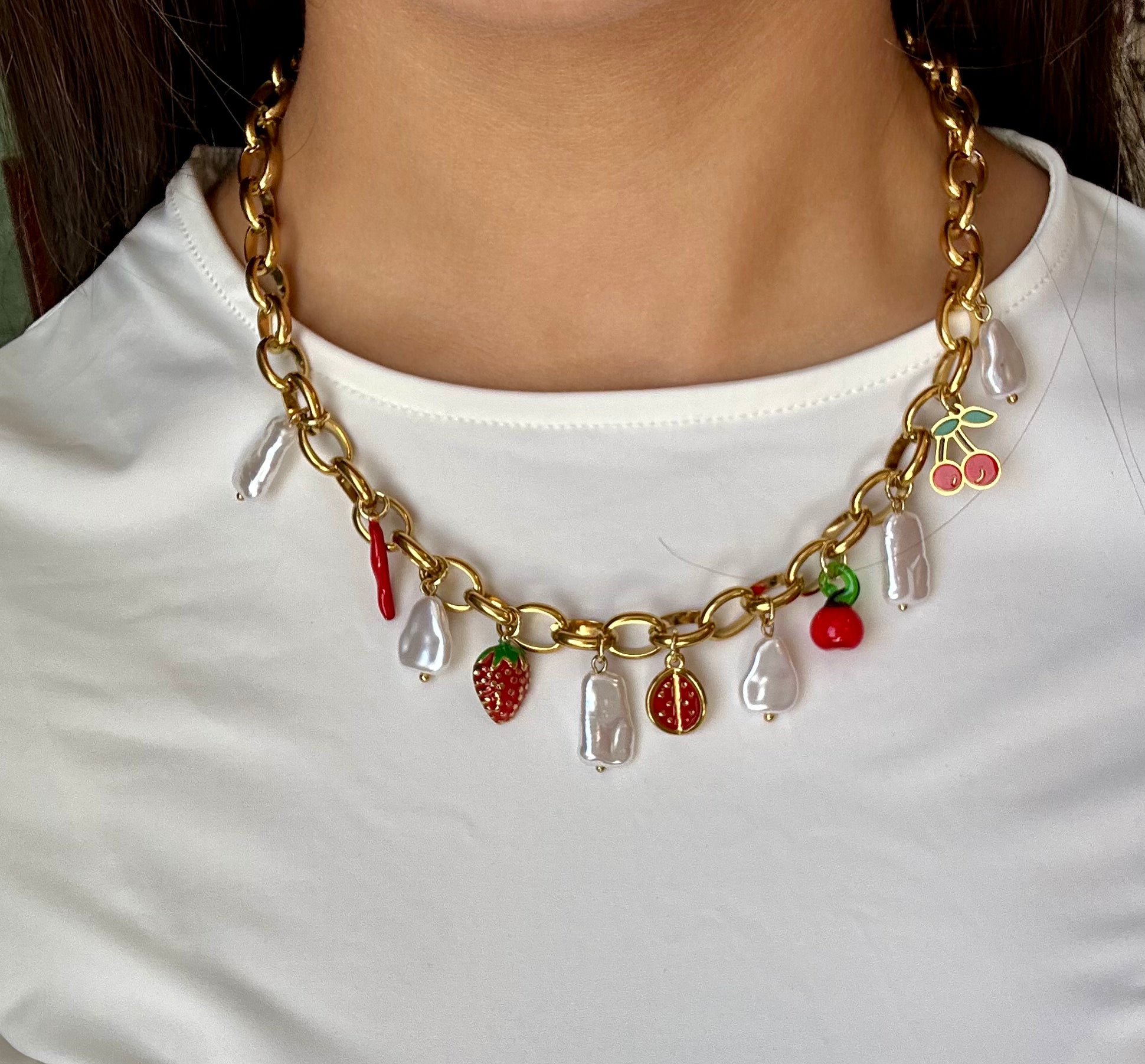 Collier Framboise