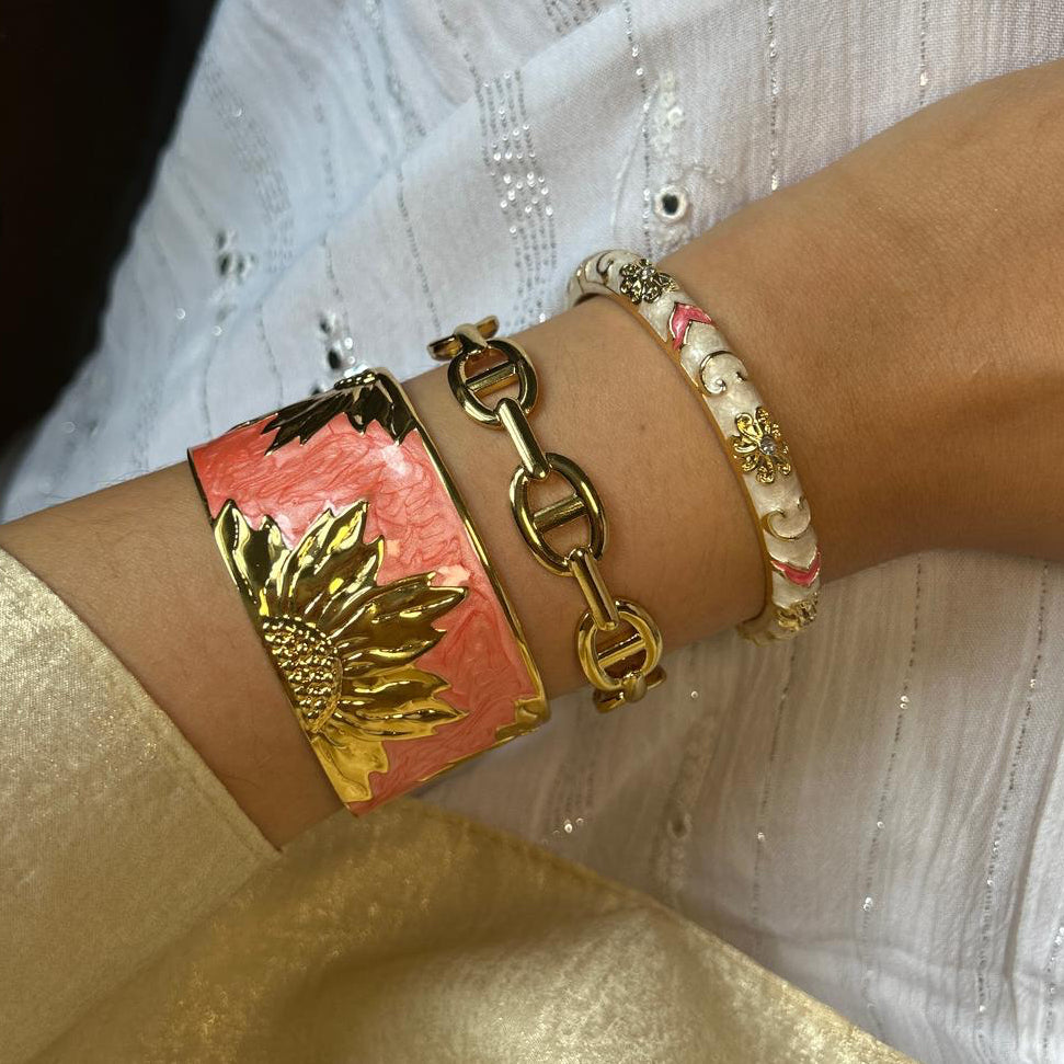 Bracelet Eden Saumon